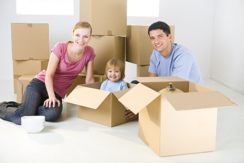 Office relocation planning and packing process in Southkensington