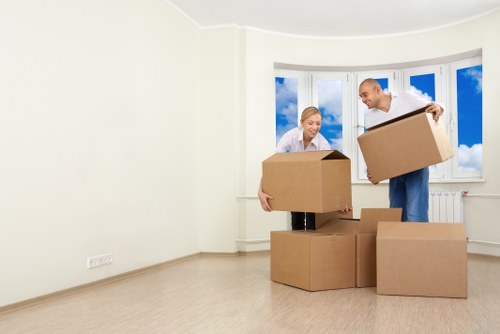 Commercial office move in a period building near South Kensington