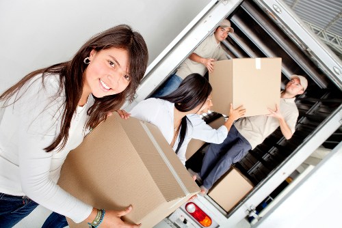 Secure transport and setup during office relocation in Southkensington