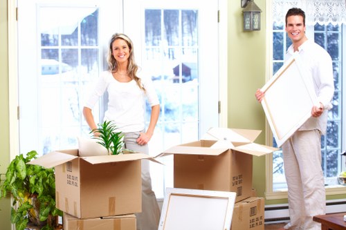 Business relocation service supporting an office move in South Kensington