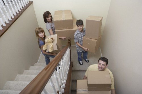 Packing and furniture handling for a South Kensington flat move