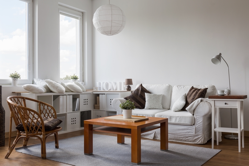 Residential furniture transport with a man and van in South Kensington